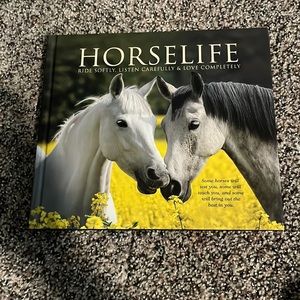 Cute “HorseLife” book contains pictures of beautiful horses inside!